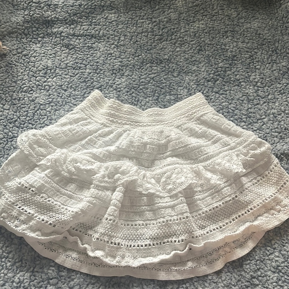 aerie white skirt